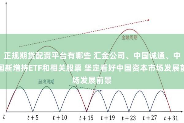 正规期货配资平台有哪些 汇金公司、中国诚通、中国国新增持ETF和相关股票 坚定看好中国资本市场发展前景