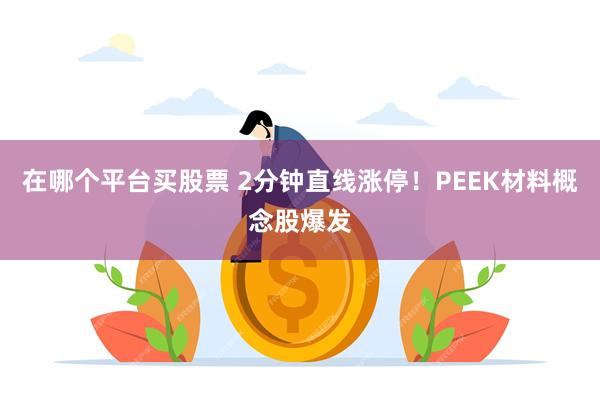 在哪个平台买股票 2分钟直线涨停！PEEK材料概念股爆发